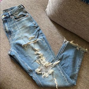 AE Curvy mom jeans